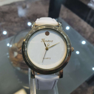 Ceas de dama Geneva gold white