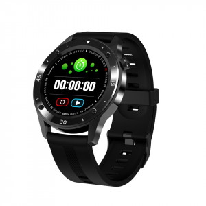 Ceas smartwatch F22, ritm cardiac, nivel oxigen sange, monitorizare somn, iOS si Android, Bluetooth 4.0