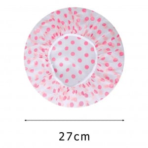 Casca pentru dus rezistenta la apa si ulei cu banda elastica, dimensiune universala, multicolor, 3 bucati