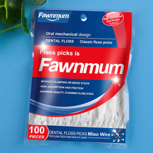Ata dentara Fawnmum cu maner, 100 bucati