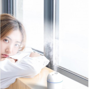Umidificator de aer cu ultrasunete cu difuzor aromaterapie cu LED, 220 ml