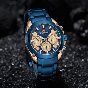 Ceas barbatesc Naviforce azur