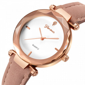 Ceas de dama Geneva Themis pink white