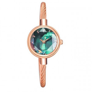 Set ceas de dama Lvpai dark green cu o bratara