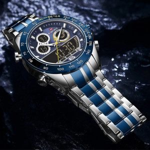 Ceas barbatesc Naviforce atlantic blue