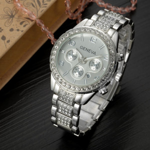 Ceas de dama Geneva Polimnia silver