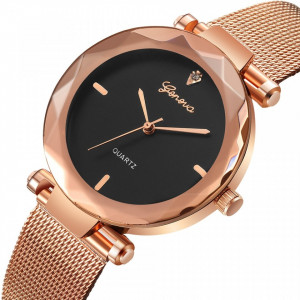 Ceas de dama Geneva Prysm Rosegold