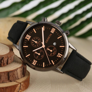 Set cadou cu ceas barbatesc Geneva si bratari elegante