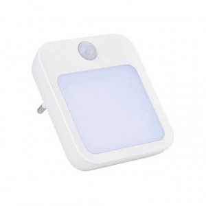 Lampa de veghe LED cu senzor de miscare si lumina calda, 1 W