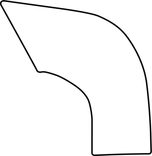 Autocolant protectie prag spate stanga (culoare: transparent, 3M PPF 4.0 foil / auto-ajustare) potrivit VW BEETLE 5C 04.11-07.19