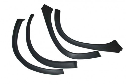 Bandou pentru aripa fata/spate stanga/dreapta negru, 4 buc set OPEL CORSA 3/5 usi intre 1993-2000