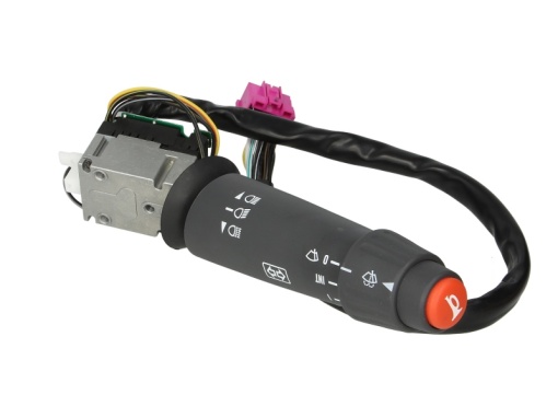 Comutator coloana directie (Claxon; Indicatorii; lumini; stergatoare, negru) potrivit MERCEDES ACTROS, ACTROS MP2 / MP3, ATEGO, ATEGO 2, AXOR, AXOR 2, ECONIC, UNIMOG 09.88-