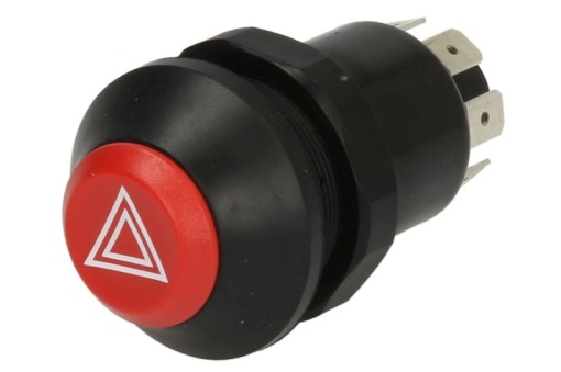 Comutator lumini avarie potrivit DEUTZ FAHR 410, V 70 C, V 70 N, V 80 L, V 80 M, V 80 N, 60 F, 70 AF, 70 F, 70 V, 80 F, 90 F, 100, 410 TB, 420 TB, 210, 220, 230, 30, 35, 40, 45, 50, 55, 57, 57 F, 60