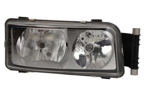 Far dreapta (2*H7/H21W/W5W, manual, cu lumina de zi, culoare insert: crom platinat) potrivit MAN LION´S CITY, TGS I 01.02-