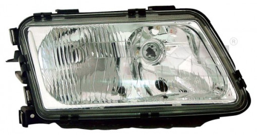 Far dreapta (H1/H7, reglaj electric, fundal cromat) AUDI A3 1996-2000