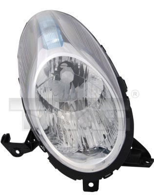 Far Dreapta (H4, electric, cu motor, culoare insertie: cromat) potrivit NISSAN MICRA C+C III, MICRA III