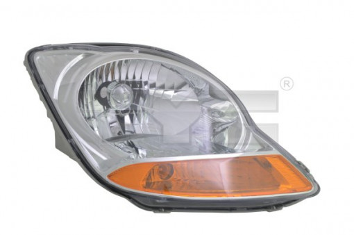 Far dreapta (H4, electric, cu motoras, fundal cromat) CHEVROLET MATIZ