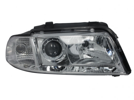 Far Dreapta (H7/H7, electric, fara motoras, culoare insertie: cromat) potrivit AUDI A4 B5 -09.01