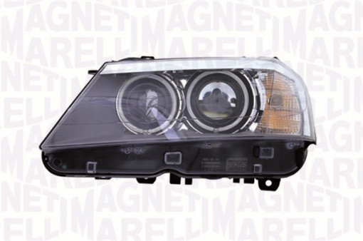 Far Stanga (bi-xenon, D1S/PY21W/W5W, cu motor) potrivit BMW X3 (F25) -04.14