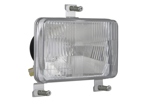 Far stanga/dreapta (H4/T4W, manual, main bulb seal, culoare insert: crom platinat) potrivit MASSEY FERGUSON 200, 2000, 300, 3000, 6000, 9000; SAME ANTARES, AQUA SPEED, ARGON, ARGON 3, ASTER, BUFFALO