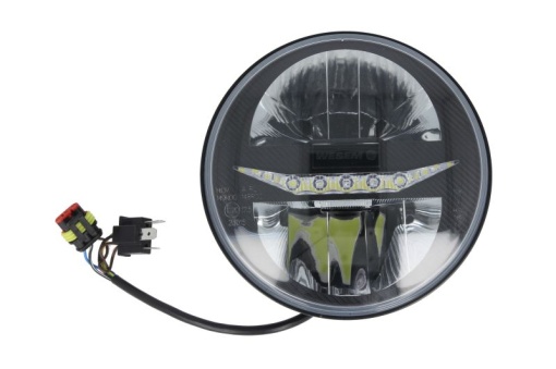 Far stanga/dreapta (LED, 12V, funcții lumini: Lumina zi, Lumină faza scurtă, lumini pozitie, culoare insert: negru, diametru: 169/178mm) potrivit CHEVROLET CAMARO 09.68-