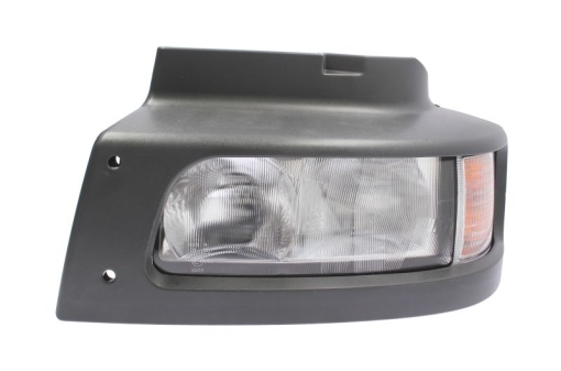 Fat stanga (H1/P21W/W5W, manual, fara motor, cu intermitent, culoare insert: argintiu, culoare indicator: portocaliu) potrivit RVI MIDLUM 01.00-