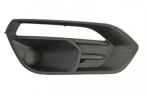 Grila bara dreapta cu locas lumini zi, plastic, negru potrivit IVECO DAILY VI 04.19-