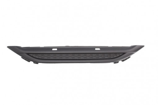 Grila fata Inferior negru potrivit PEUGEOT 208 I, 208/HATCHBACK 1.0-1.6D 03.12-12.19 -02.15