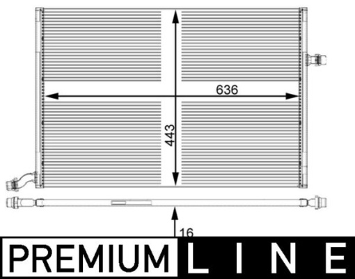 Intercooler potrivit MERCEDES C (A205), C (C205), C T-MODEL (S205), C (W205), CLS (C257), E (A238), E ALL-TERRAIN (S213), E (C238), E T-MODEL (S213), E (W213), GLC (C253) 1.5-Electric 12.13-