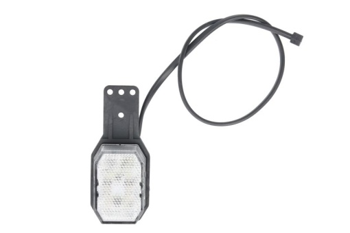 Lumina clarificare dreapta; FLEXIPOINT, rosu/alb, LED, inaltime 65mm; latime 44mm; adancime 28mm, în relief, lungime cablu 500mm, cu cuier, 12V (FLEXIPOINT)