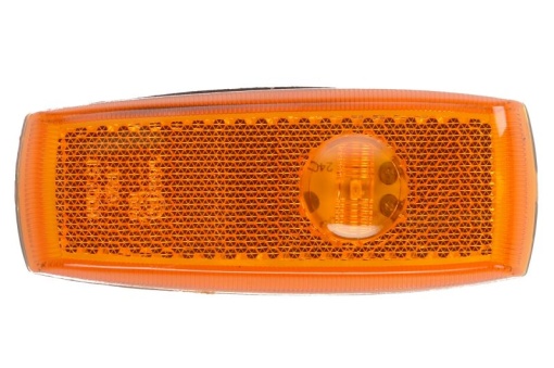 Lumina delimitare stanga/dreapta, forma: dreptunghiular, portocaliu, LED 24V potrivit IRIZAR I6, I8 05.10-