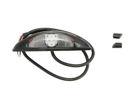Lumina delimitare stanga/dreapta, rosu/alb, LED, inaltime 125mm; latime 39mm; adancime 32mm lungime cablu 500mm, fara prindere, 9/32V