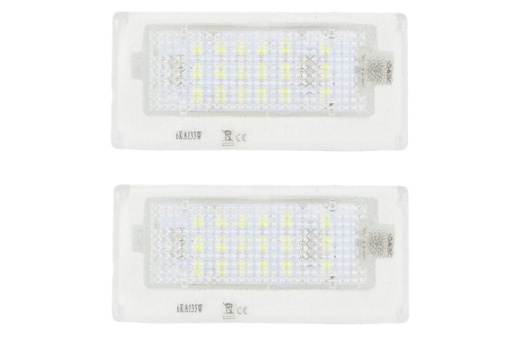 Lumina numar inmatriculare, culoare lumina: alb; set, 12V, cu aprobare circulatie potrivit MINI (R50, R53) 06.01-09.06