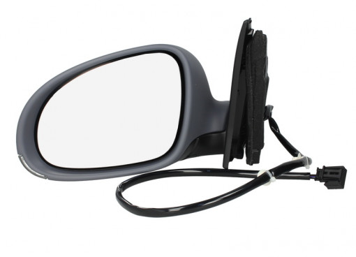 Oglinda stanga electrica, asferic, incalzita, grunduita VW GOLF, JETTA intre 2003-2010