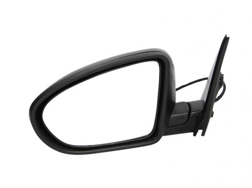 Oglinda stanga electrica incalzita, grunduita, pliabila electric NISSAN QASHQAI intre 2007-2010