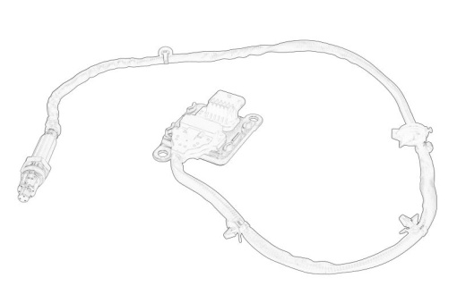 Senzor NOx (inainte de convertorul catalitic) potrivit OPEL ASTRA K 1.6D 06.15-12.22