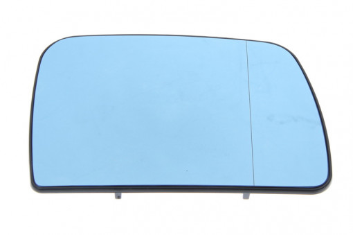 Sticla oglinda exterioara dreapta asferica, incalzita, albastru BMW X5 E53 dupa 2000