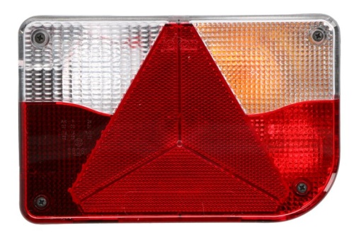 Stop spate dreapta (P21/5W/PY21W, 12V, cu intermitent, cu lumina stop, lumini parcare, reflector triunghiular, conector: Bayonet 5PIN)
