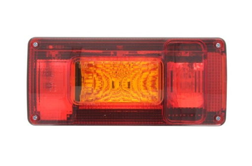 Stop spate stanga (12/24V, cu intermitent, cu lumina stop, lumini parcare, cu lumina placuta inmatriculare, reflector)