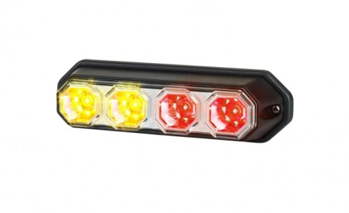 Stop spate stanga/dreapta (LED, 12/24V, cu intermitent, cu stop, lumina de parcare, lungime cablu: 1m)