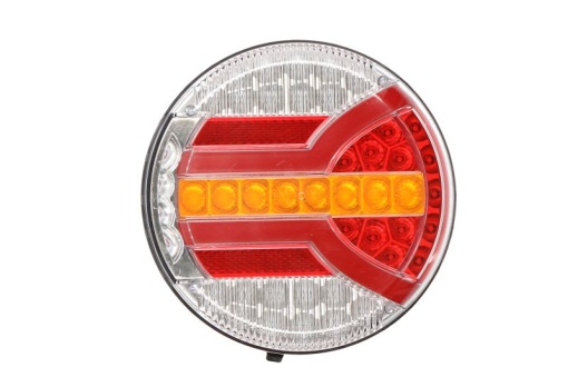 Stop spate stanga/dreapta NAVIA (LED, 12/24V, cu intermitent, cu lumini ceata, cu stop, lumina de parcare, cu iluminare placuta)
