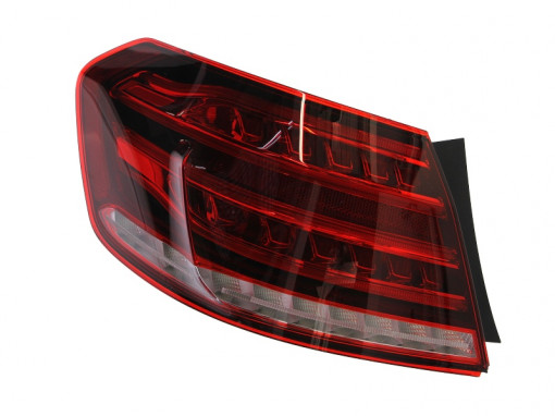 Stop tripla lampa spate stanga ( exterior , LED, Semnalizator alb, culoare sticla: rosu) MERCEDES Clasa E LIMUZINA 2013-2016