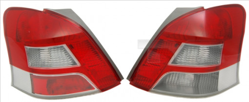 Stop tripla lampa spate stanga (Semnalizator alb, culoare sticla: rosu) TOYOTA YARIS HATCHBACK 2005-2010