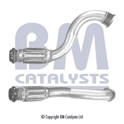 Teava esapament Fata potrivit DS DS 4, DS 5; CITROEN C4, C4 GRAND PICASSO I, C4 I, C4 PICASSO I; PEUGEOT 207, 3008, 308, 308 I, 5008, RCZ 1.6 02.06-12.18
