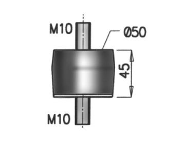 Toba esapament potrivit VOLVO B10, B12, B6, B7, F10, F12, F6, F7, FL6, FLC, N10 D10A360-THD100EA 01.73-
