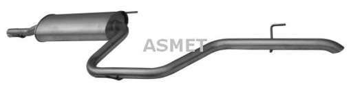 Toba finala esapament potrivit MERCEDES V (638/2), VITO (W638) 2.2D 03.99-07.03
