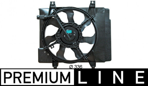 Ventilator radiator (cu carcasa) potrivit KIA PICANTO I 1.0/1.1 04.04-09.11