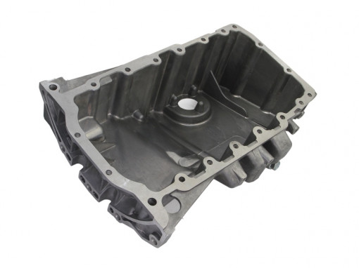 Baie ulei cu orificii senzori, aluminiu potrivit AUDI A4 B6, A4 B7, A6 C6 1.9D/2.0D 06.04-03.09