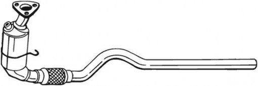 Catalizator potrivit OPEL CORSA B 1.0 11.96-09.00
