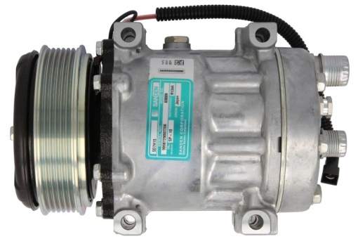 Compresor climatizare (R134a) potrivit VALTRA potrivit VALTRA N 101, N 103, N 111, N 111E, N 113, N 121, N 122, N 123, N 141, N 142, N 143, N 163, N 91, N 93, T 120, T 120C, T 121, T 130, T 130C